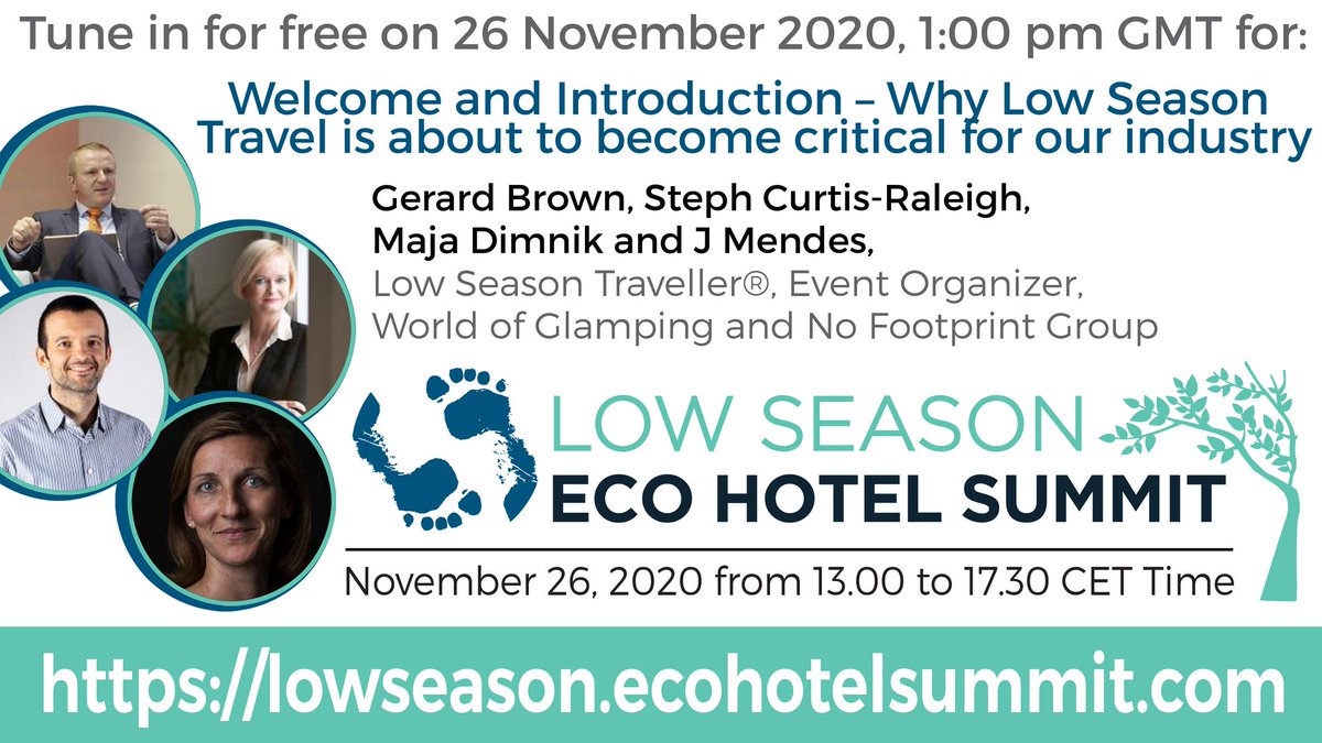 authenticlux's tweet photo. Don't miss Low Season Eco Hotel Summit next week. Register for free at the following link: https://t.co/SdSVe2ik1U https://t.co/S4Akdt1f4q