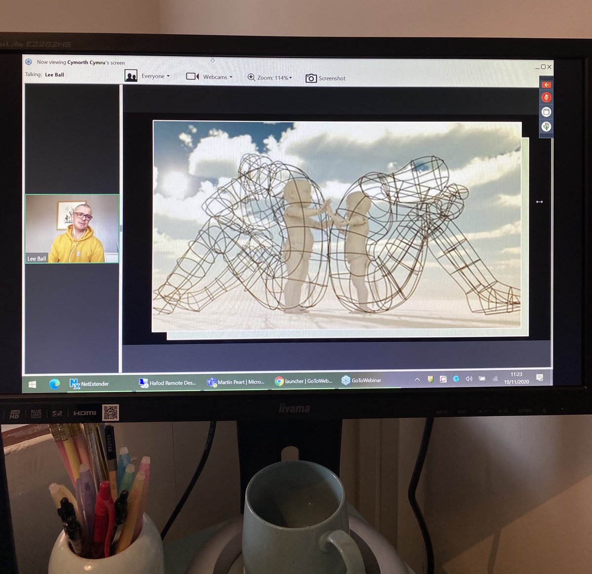 CalHafod's tweet photo. Loving #LeeBell’s concept of Connection being like the human antidote to Covid 🙌🏼💡⁦@CymorthCymru⁩ #CymorthPie webinar 🏡 💜🤍❤️ https://t.co/KaygwG7yjp