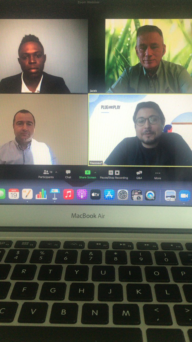 EroeConsulting's tweet photo. Live now during Foodtech webinar, Jacek Plewa is inviting us to make green food initiatives trendy! #foodtech #foodwaste https://t.co/WpIB7eatHL