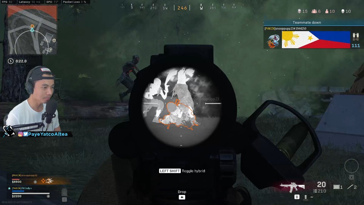 PayeYatcoAltea's tweet photo. Stacking Wins!
https://t.co/gtiXQ0HRKa
#Callofduty #Warzone #kar98 #wins #7th #deagle #longshot #longesthandgunkill #longestkill #halloween #hacker #hack #fck #loot #blueprint #Sniper https://t.co/DHppkK0QrY