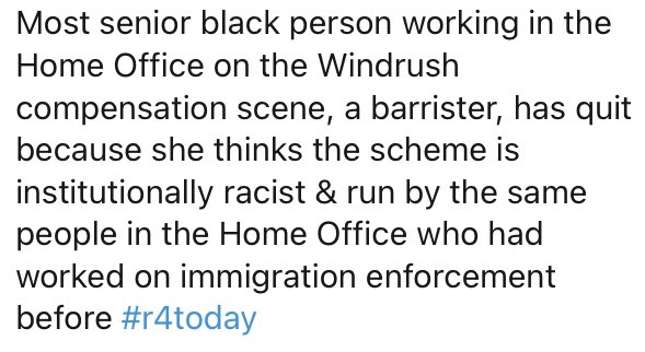 The temptation is to go “LOL you only just noticed”, but this is at least one million voters here: nice liberals who are switched on enough to notice a high profile racism scandal hammering the left, but not enough to smell a rat when the right skates on deporting black people.