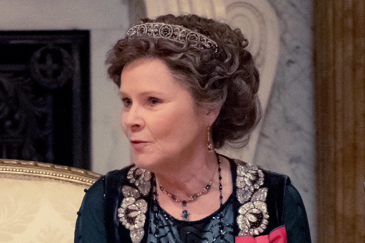 It's a line we can see Imelda Staunton delivering as the next Queen.