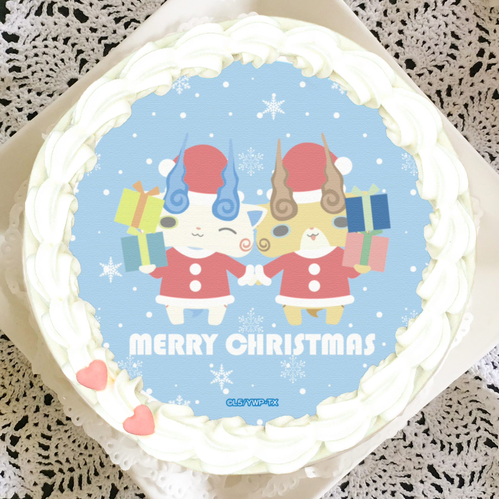 プリロール公式 キャラケーキ マカロン 妖怪学園y 妖怪ウォッチ クリスマスケーキご予約受付中 ケーキのデザインは全10種 購入特典缶バッジ付きで全国へお届け 詳細はこちら T Co S78cyqlyqq T Co M1np2wmvkl