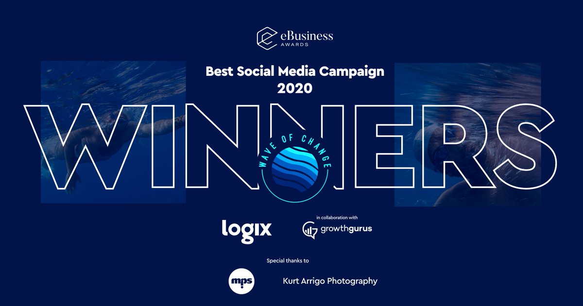 dnadesignworks's tweet photo. Proud that our social media campaign for @waveofchange_mt  won in its category at the @TechmtMalta eBusinessAwards. In collaboration with Growth Gurus. Special thanks to @kurtarrigo and MPS
#wavemakers #winners #ebusinessawards #bethechange #thenextwave #waveofchange https://t.co/2CeisNHNnF