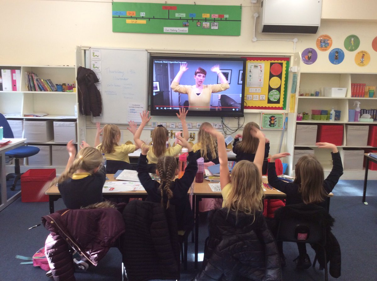 Y4_UCPS's tweet photo. Singing about the importance of washing our hands #germfest @UCPrimary https://t.co/UNJ3NTwshb
