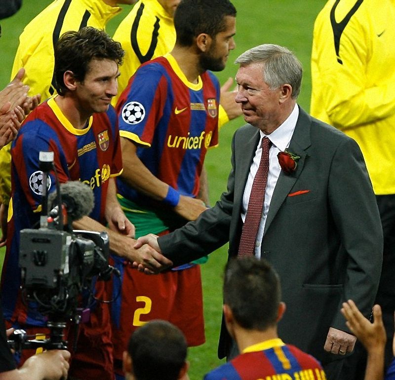 Sir Alex Ferguson: Great players can play in any generation. Lionel Messi could play in the 50s 60s, in any generation.
