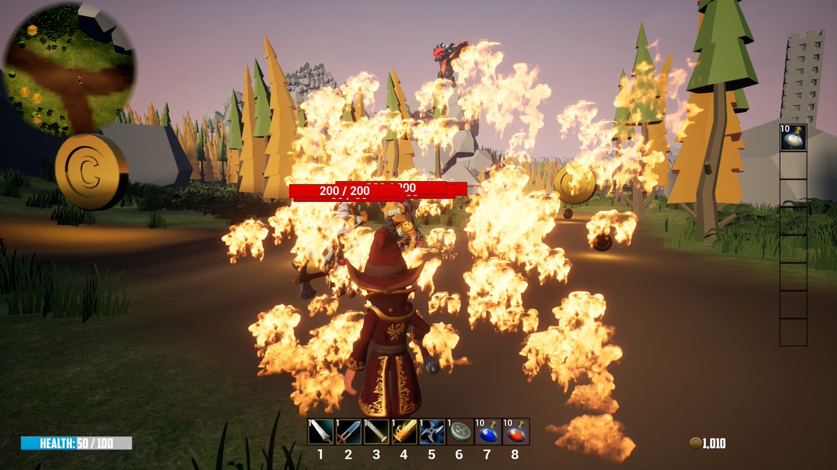 AdonisMMO's tweet photo. Build 0.7.2 coming soon | Currently testing new mageflame cast on @Steam | #AdonisMMO https://t.co/ZdbFr2euQn