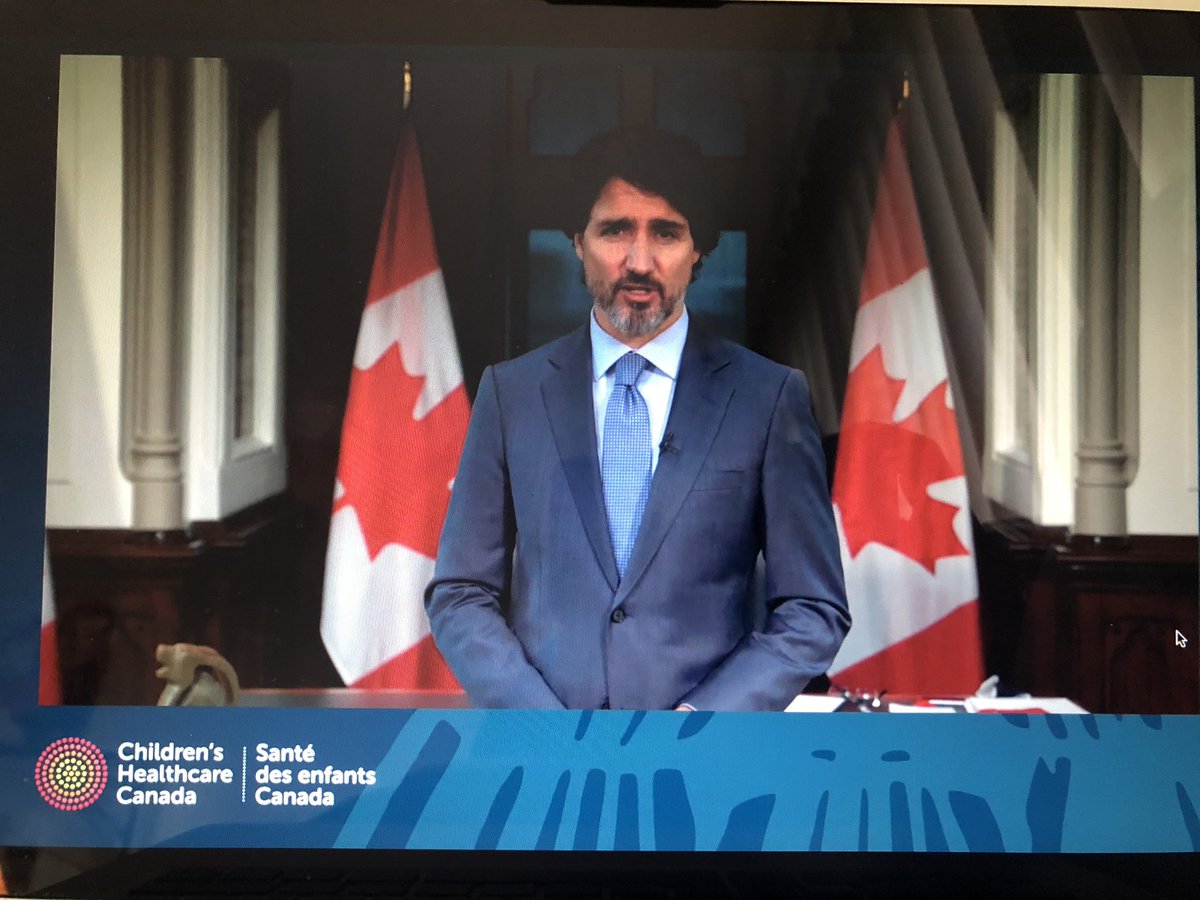 LinLi_RN's tweet photo. Kicking off the official opening of #ChildHealthCan2020. Thank you @JustinTrudeau for acknowledging the important work that still needs to be done for children and youth in Canada. Here with @PedNIG  @ErinKohlmetz @chantalsingh_ @courthouldsRN @htyssn8 https://t.co/v8uEnOgSDZ
