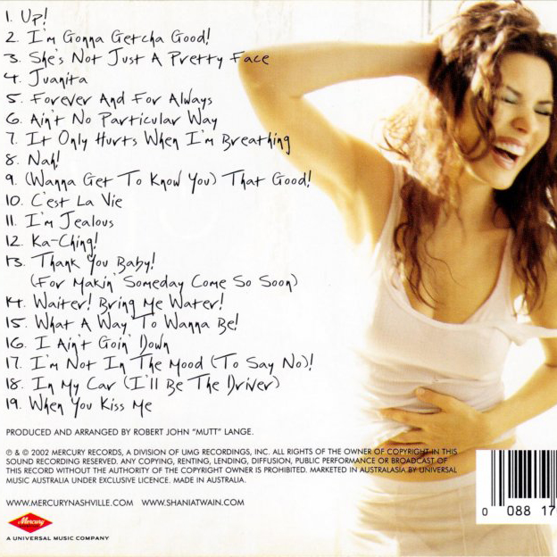 ShaniaTwain's tweet photo. Happy Birthday Up! 🎈 18 years of going up up up! 😘 Favourite song? https://t.co/4qvlo7LZK2