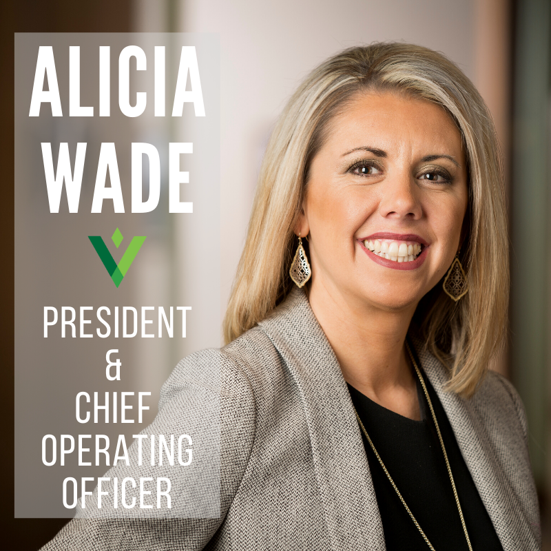 VallianceBank's tweet photo. The word is out! Join us in congratulating @aliciawade21 as she has been officially named our new President &amp; COO as of the new year! We are thankful to have such amazing leadership &amp; can’t wait to see what this next year brings. Talk about a Trailblazer! #beatrailblazer #vbank https://t.co/l8D4vW6iK3