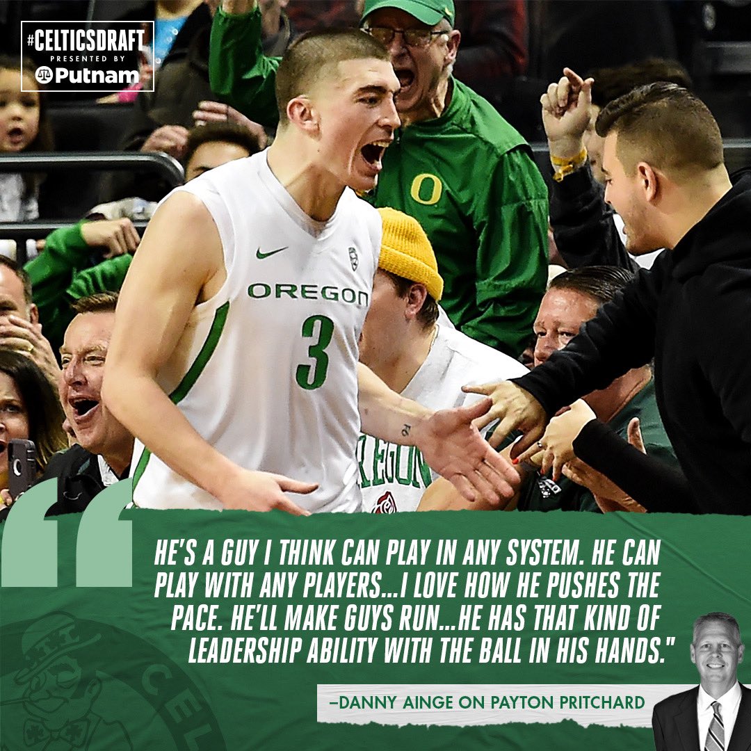 Celtics legend Bob Cousy excited to see Boston draft Payton Pritchard EnM29nzXcAAmvL9?format=jpg