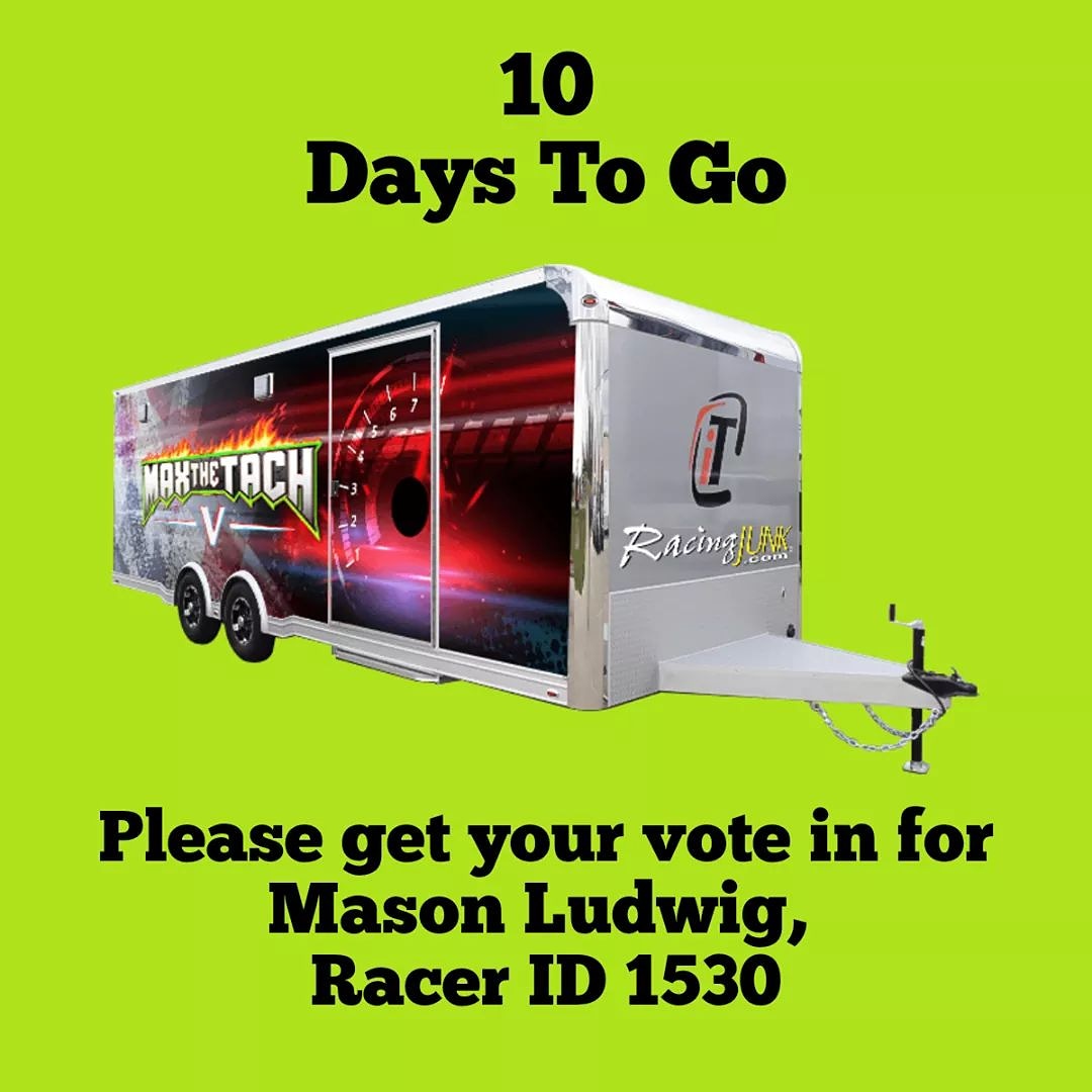 LudwigRacing's tweet photo. Have you voted for this Round? Follow this link to vote... https://t.co/dzkQl1gRsu THANK YOU! @IntechTrailers
@racingjunk.com
@CarChix
@redtidecanopies
@racinginusa
#maxthetach2020 #voteformason https://t.co/AUzF0uxK0c