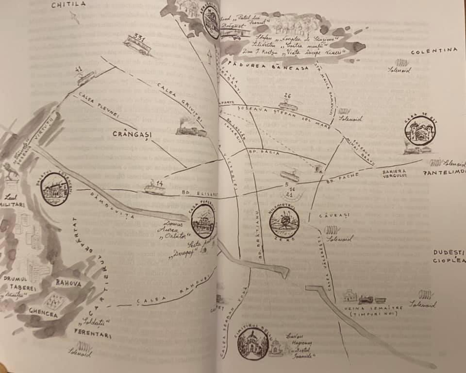 Will Evans on Twitter "Map of the 7 solenoids in Mircea Cartarescu’s