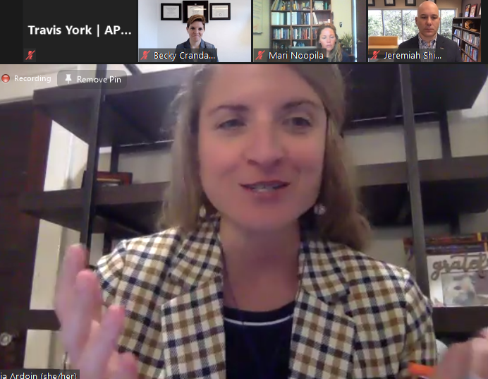 travisyork's tweet photo. Great discussion being lead by @SonjaArdoin @beckycrandall & @booneshinn on the supervision and support of early-career #SAPro & #SAGrad by #SSAOs! #APLU_CSA #ASHE2020 @NASPAtweets https://t.co/iJ72DLGdTN