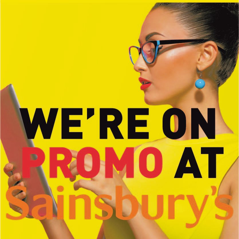 You know when you see Loral on your feed it can only be good news... We are on promo in Sainsbury's! And that's where you can find the juicy 500ml bottles. No brainer. Find your nearest SXOLLIE Sainsbury's on our site. See you there.