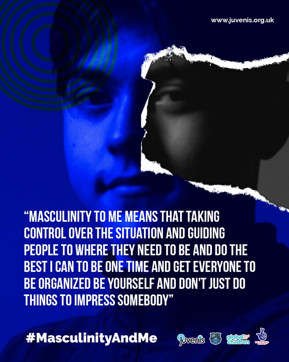 Juvenis's tweet photo. #MasculinityAndMe is about being yourself and not doing things to impress somebody... #IMD2020 #InternationalMensDay https://t.co/8upr7kuTkj