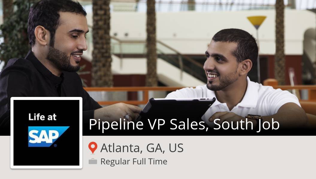 Lainie4Life's tweet photo. Apply now to work for #SAP as Pipeline VP #Sales, South #Job! (#AtlantaGAUS) #job https://t.co/FLPIMvE7SO #JobsAtSAP https://t.co/9Jt6fPiLfs