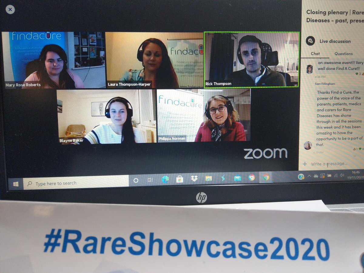 Ataxia_aware's tweet photo. Thank you team @findacure_fdn #RareShowcase2020 https://t.co/FrCFqRHqYi
