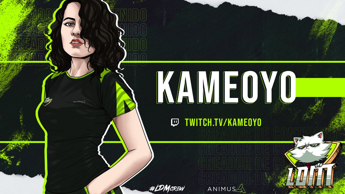 PirateDreamgg's tweet photo. #LDMCreadores | ℹ️ ¡TENEMOS UNA NUEVA INCORPORACIÓN! 

🥳 Hoy es un día de celebración ya que se une a la #LDMCrew la gran @AH_Kameoyo.

💚 ¡Dadle todos una fuerte bienvenida y haced que se sienta como en casa! https://t.co/ZSOZzdVzdm
