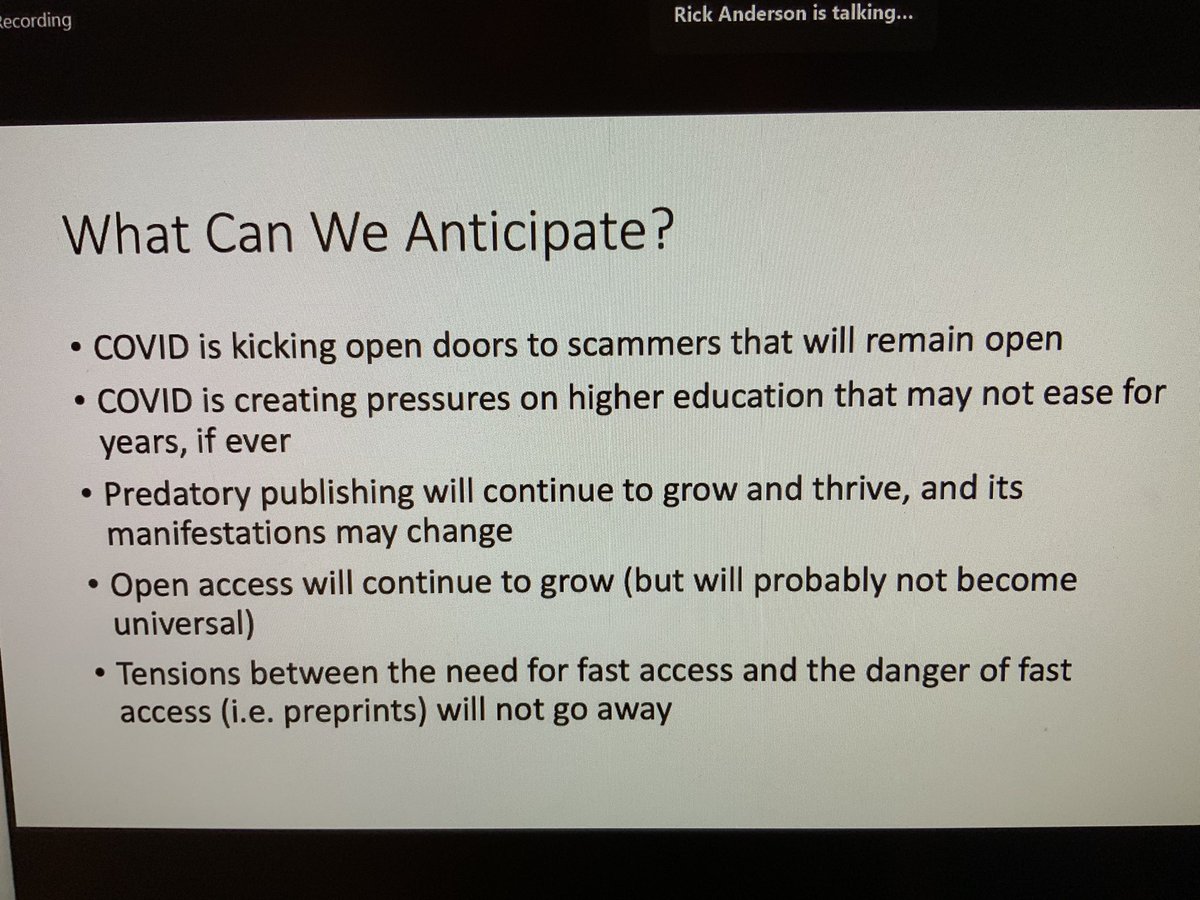 2 takeaways: 1. Watch that COVID19 science out there. 2. Use your  #medlibs to help vet. It’s why we’re here, it’s what we’re paid to do, and we’re experts!  #IJS