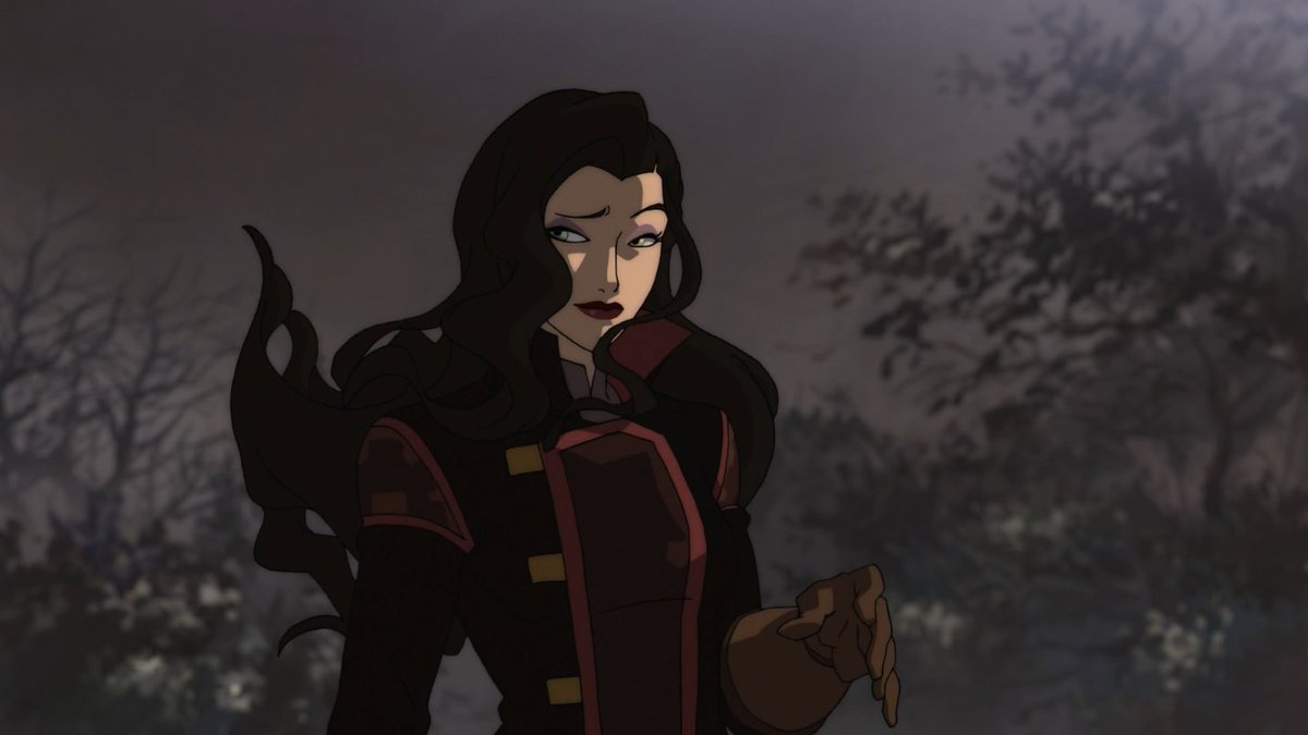 korrasami19's tweet photo. but why did Asami flip her hair like that while looking directly at Korra https://t.co/bEfRQkNNsP