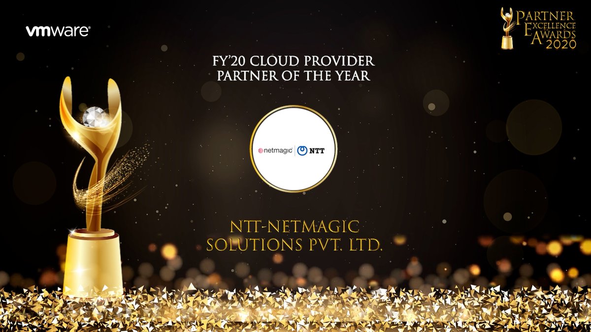 VMwareIN's tweet photo. @netmagic India's leading Managed Hosting and Multi-Cloud solution provider, drew a lot of attention from across APJ region in the FY20.
#PartnerExcellenceAwards #FutureReadyPartners #VMwareIN #CloudPartner https://t.co/VrvTngvKIU