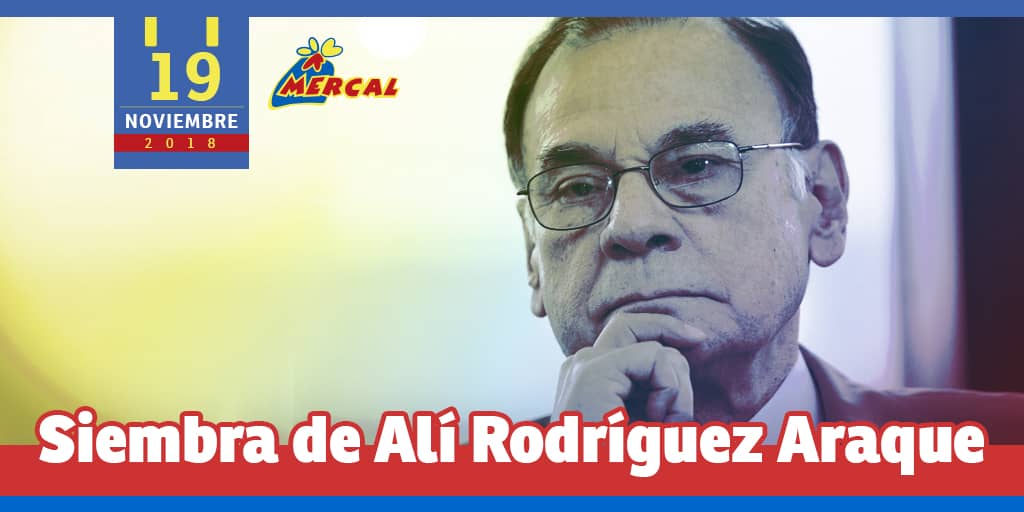 MercalOficial's tweet photo. A dos años de la partida física de un hombre revolucionario y profundamente chavista como Alí Rodríguez Araque, hoy seguimos más fuertes que nunca, rumbo a una Victoria Popular este #06Dic 
.
#CLAPEnVanguardia https://t.co/fGsiARMGYS