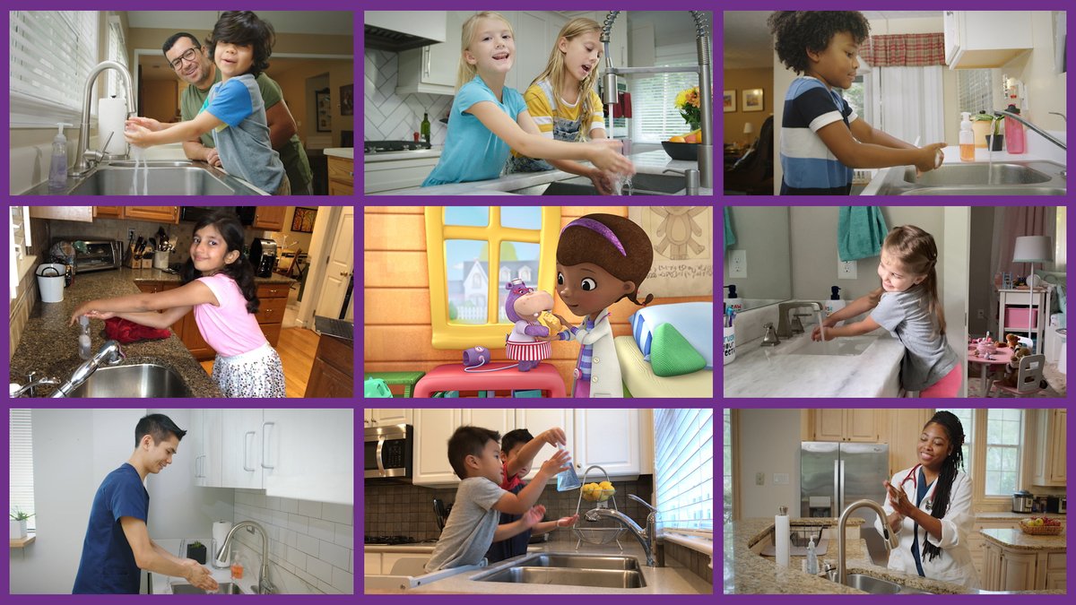 DisneyBrandTVPR's tweet photo. #DocMcStuffins and friends have preschoolers and parents covered with smart advice for practicing healthy habits, in "The Doc Is In," a television special premiering Friday, December 4 on #DisneyJunior #NationalHandwashingAwarenessWeek https://t.co/8aWb04kB52