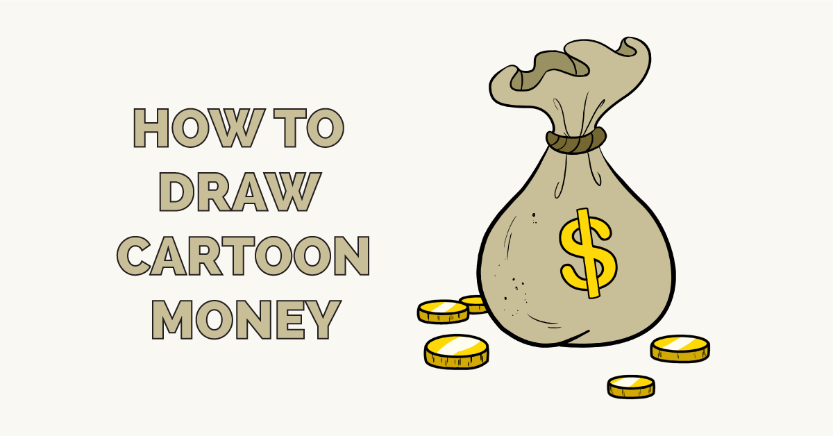 easy to draw money bag  Clip Art Library