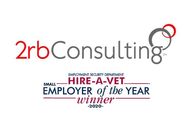 BettaBeasley's tweet photo. What an honor! 2rb is the 2020 Veteran Employer of the Year WINNER!! I am so proud of my 2rb team as they support our vision to provide meaningful careers to veterans. https://t.co/7Vqsa8CDlN