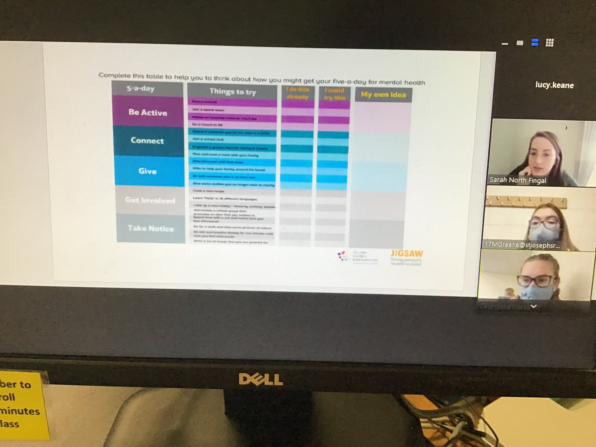 wellbeingstj's tweet photo. Great to get our Innovate for Wellbeing group started on their project this afternoon with their @JigsawYMH Kickstarter workshop. Really looking forward to seeing what this group come up with! #mentalhealth #youngsocialinnovators @YSInow @stjosephsrush @ciaranreade @trishhayden1 https://t.co/JEe6aPTSiv