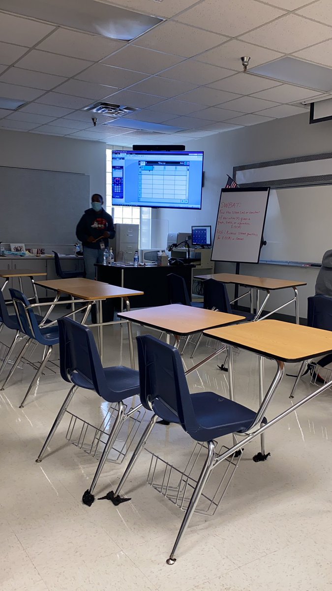 CheritaBoyd's tweet photo. @ReubinT loves his craft and it shows everyday in his class! Love how he engages our @Hudson_Hawks through skillful questioning and great energy! #MathPassion @ASanchez_Math @LizL0vesMath https://t.co/rFf6RDcRwO