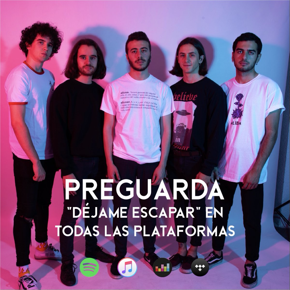 Vosotr@s lo habéis pedido y nosotros hemos escuchado. Ya podéis hacer un pre-save de nuestro cover “Déjame Escapar” en todas las plataformas!
links.altafonte.com/r4360jn
#covertv3 #covertv3nilmoliner