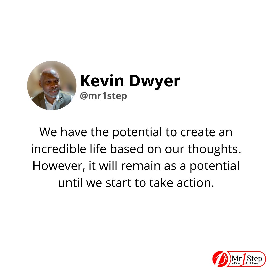 Mr1Step's tweet photo. Focusing on our dreams will not come to fruition if we don’t start acting on it.

#Mr1Step #entrepreneurship #quoteoftheday https://t.co/fiMehmDtlk