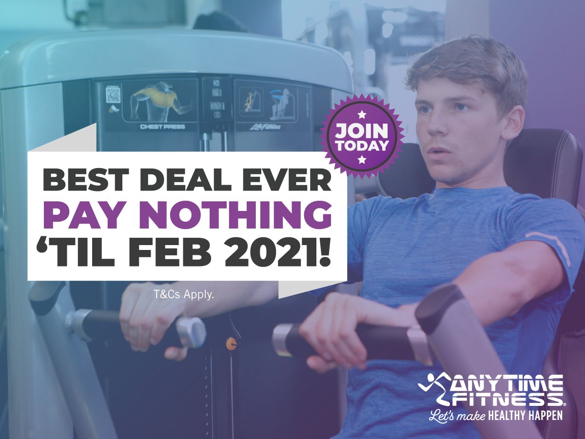 📣 JOIN NOW, PAY NOTHING UNTIL FEBRUARY 2021 📣 That's right, take advantage of our best deal ever and join Anytime Fitness today and become part of our fitness community. Follow the link >> secure5.clubwise.com/leeds/pos.asp << and use code 2020FREE or put a 💜 in the comments section...