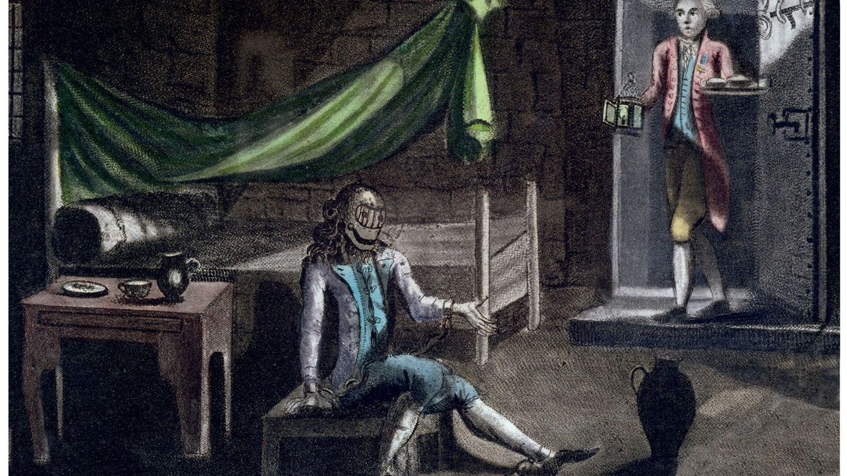 LeThomasOFF's tweet photo. C’était il y a environ 317 ans, le 19 novembre 1703, à la fin du règne de #LouisXIV, un mystérieux prisonnier qu'on appelle le #MasqueDeFer meurt à la #Bastille vers l'âge de 63 ans où il es enfermé depuis 1698.
Personne ne connaissait le nom ni le motif de l'incarcération. https://t.co/AhipgZ9RrO