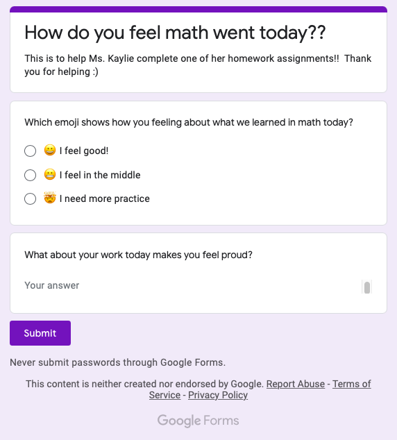 JayRoZee's tweet photo. Student sharing & discourse, and student self-evaluation during @eureka_math with a student intern leading the learning! Future notable #Terp alum from @umterps @Maryland_Alumni #UMD #LetsGoTerps #MCPS #KPES @KPES_Principal @NHambrecht WTG Ms. Kaylie & Mrs. Park! https://t.co/wS1J8akwCe