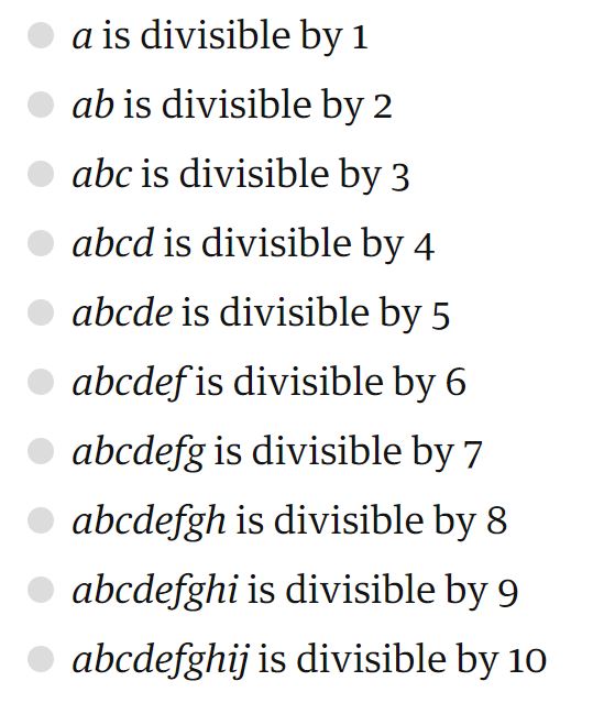 MathCEP's tweet image. This week&apos;s math puzzle requires some knowledge of number theory, some divisibility tests, and a whole lot of logic.  🔢💭➗  Do you have what it takes? Math Puzzle No. 3: The Ten Divisibilities is up on our MathCEP Blog at z.umn.edu/mathcepblog.  #mathcep #mathpuzzles #math