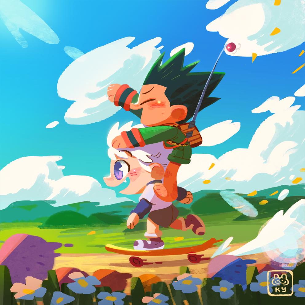 gotnojob_art's tweet photo. Killua taxi🚕
Been busy with work but found some time to fit in a drawing of these 2. I also already have plans for another hxh AU 😅 ..which i might make a little book of!

#hxh https://t.co/VGxjZA5EvX