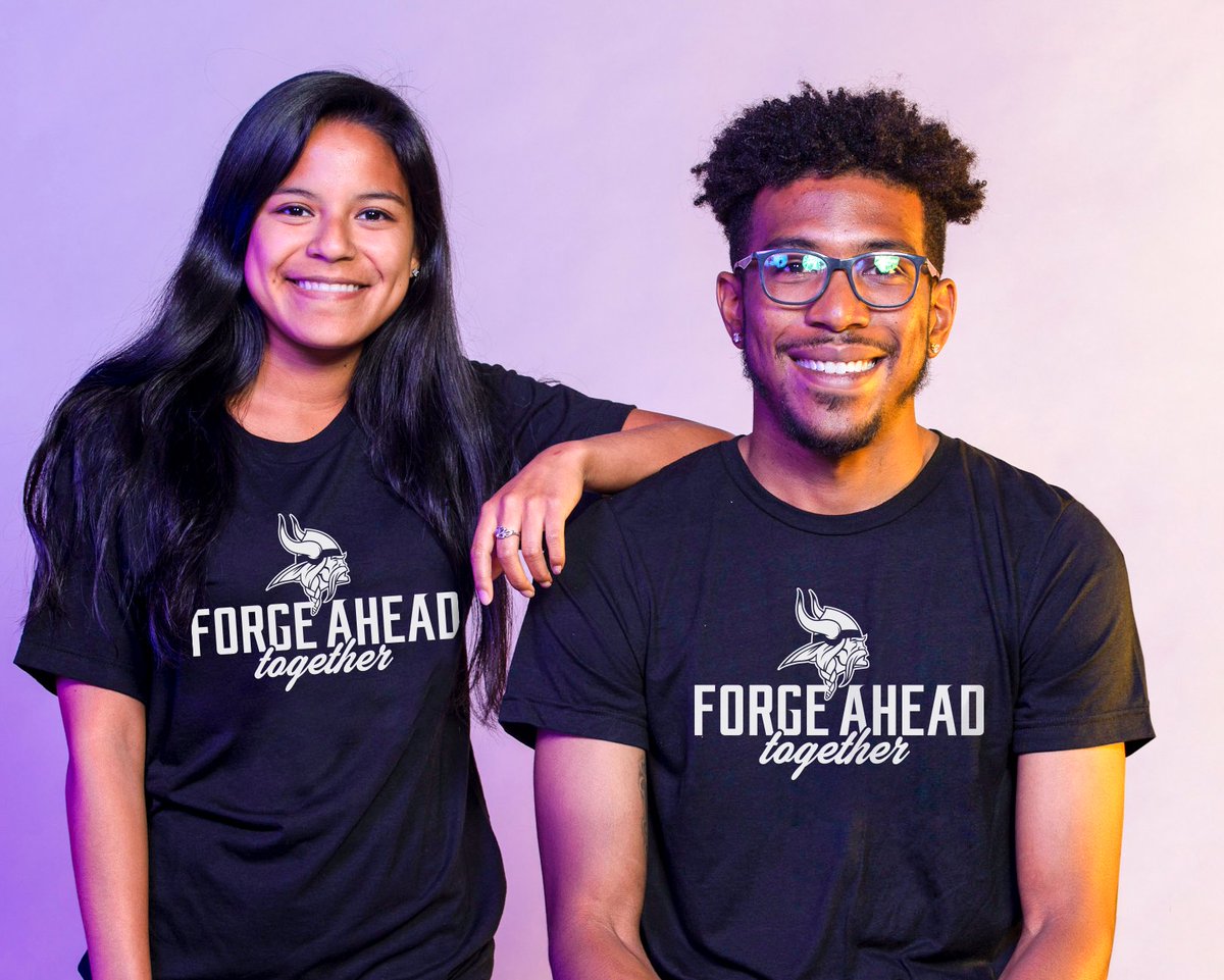 Today is #GivetotheMax Day MN! Your contributions this giving season maximize the impact of the Minnesota Vikings Foundation. Donate or support the limited release Forge Ahead Together shirts.
one.bidpal.net/forgeahead/wel…