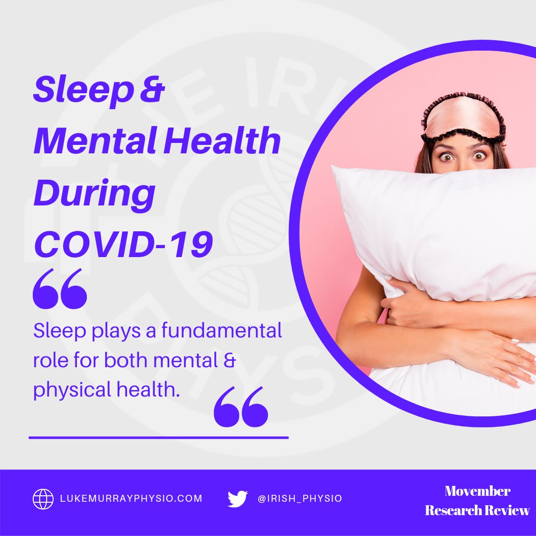 Put a post together on sleep and mental health. I lost sleep making it. 