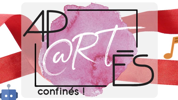 Voici le programme d'Ap@rtés, la semaine artistique en ligne sur Teams :
- Toute la semaine : Concours photo avec Pics (votes)
- Lundi 18h : Cercle de lecture avec BooCS
- Lundi 21h : rencontre avec le metteur en scène Alexandre Zeff
- Jeudi 17h : Atelier Origami avec Gribouille