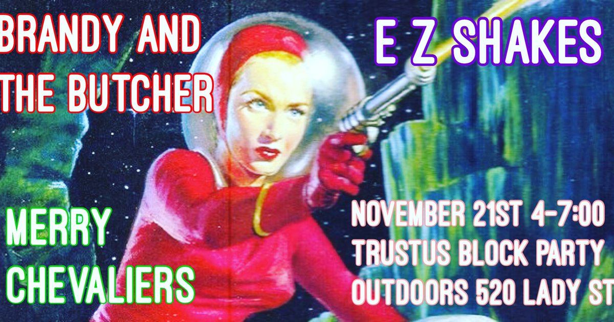 Local show this Saturday! Outdoors.