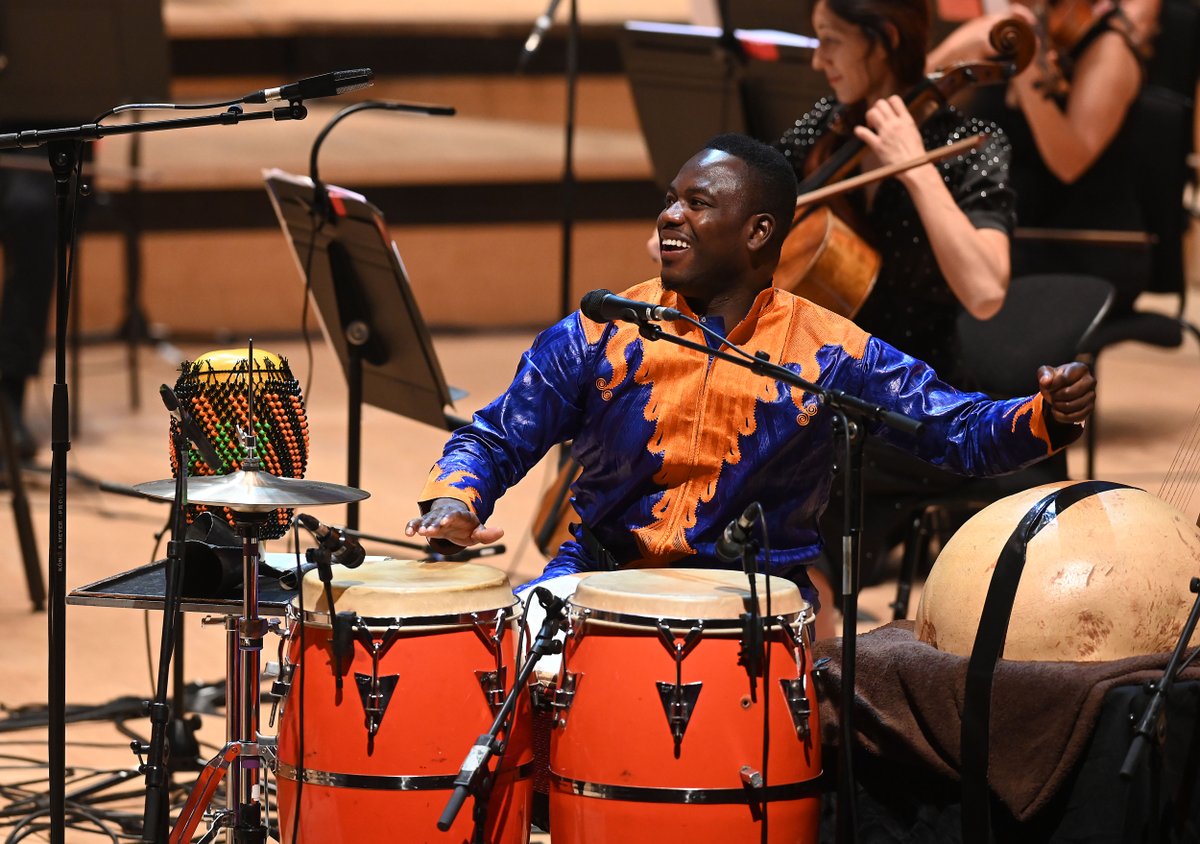 BBCCO's tweet photo. What an incredible show full of joyful energy with @Abel_Cellist &amp; @chesaba, presented by @jumokefashola 🤩

Get ready to dance at home tomorrow night! 💃

@BBCiPlayer | @BBCSounds | Fri 20 Nov, 7.30pm https://t.co/RIcYHT4ZbW