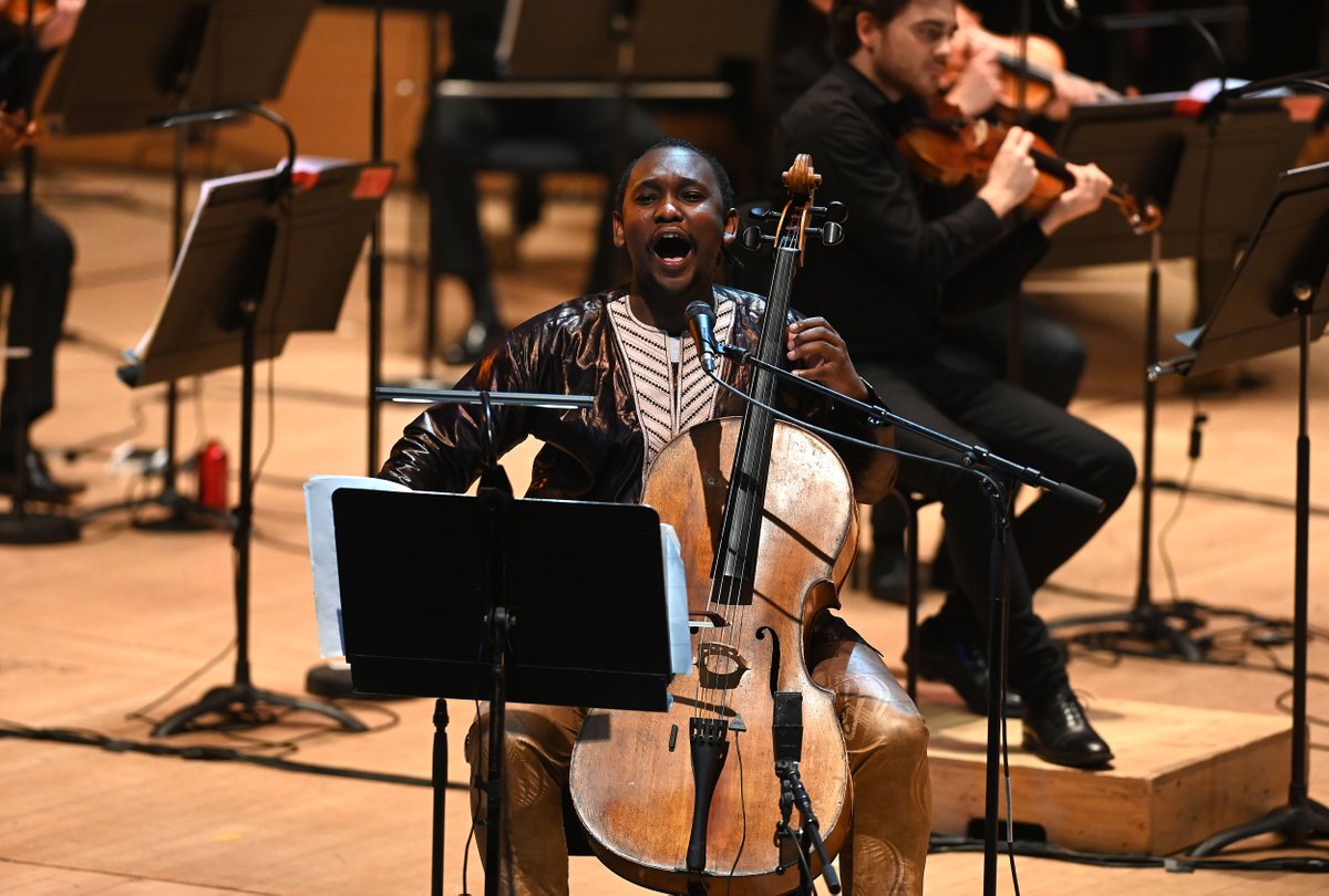 BBCCO's tweet photo. What an incredible show full of joyful energy with @Abel_Cellist &amp; @chesaba, presented by @jumokefashola 🤩

Get ready to dance at home tomorrow night! 💃

@BBCiPlayer | @BBCSounds | Fri 20 Nov, 7.30pm https://t.co/RIcYHT4ZbW