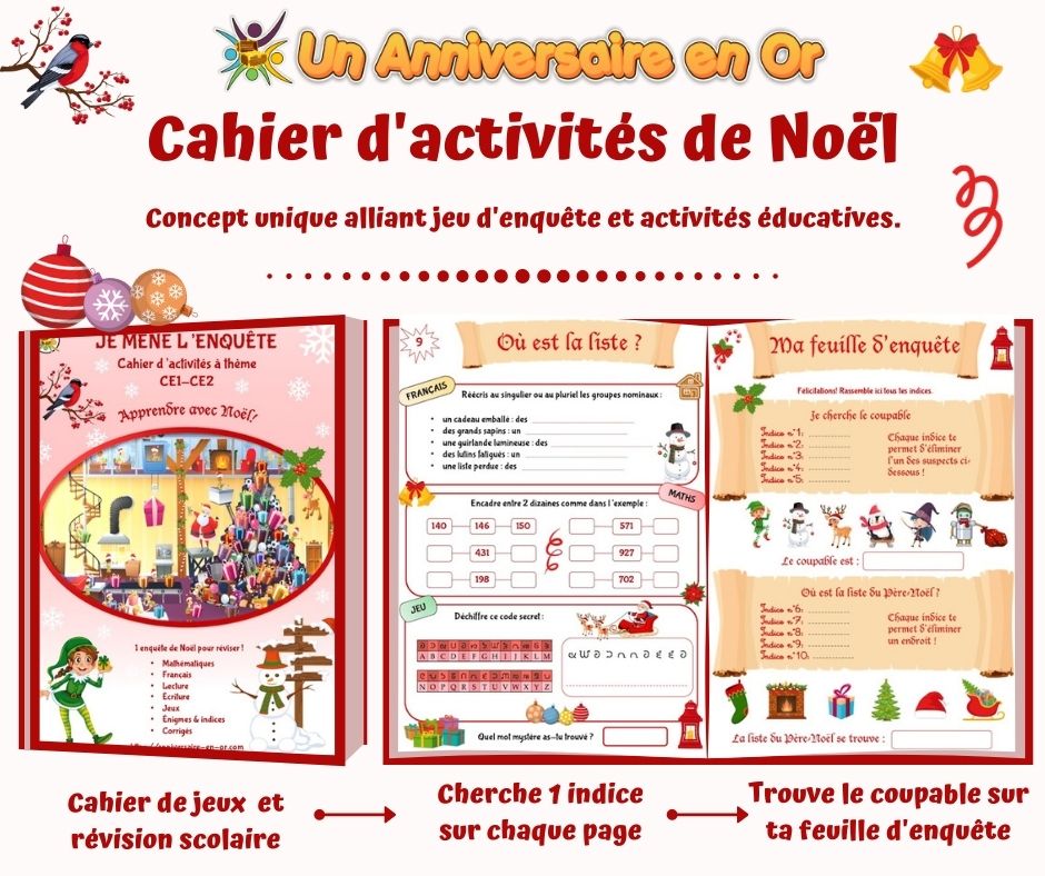 Noël approche Sa liste de jouets à 2 ans et demi - Les cahiers