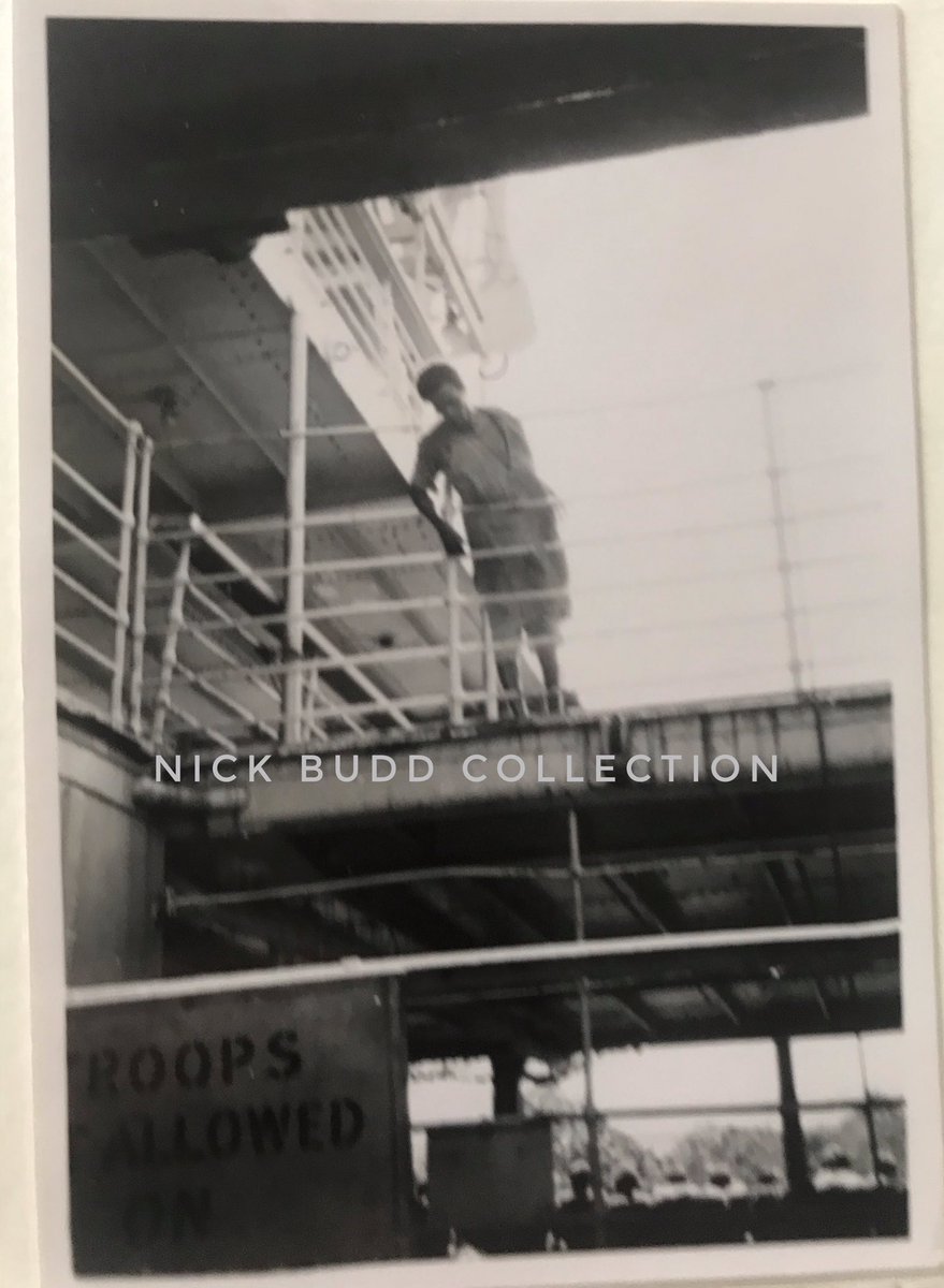 Time to go home. Pic 1-2 - MV Devonshire, where Dad bunked on the deck when possible. Pic 3 - Harbour Gang at Port Sudan. Thanks for looking. End)
