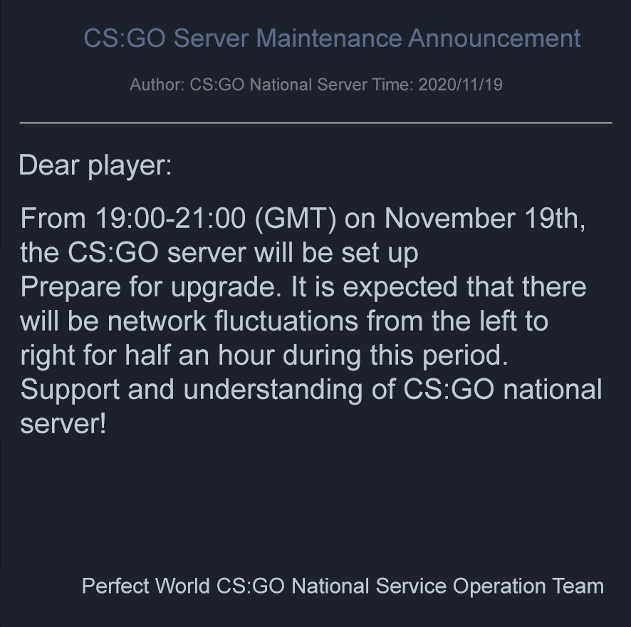 quantechx's tweet photo. Official CS:GO china source:
https://t.co/6uTSdyUp5U
#operation10 #csgo #operationx operation 10
google translated and converted time: https://t.co/lCYFRY0Ovo
