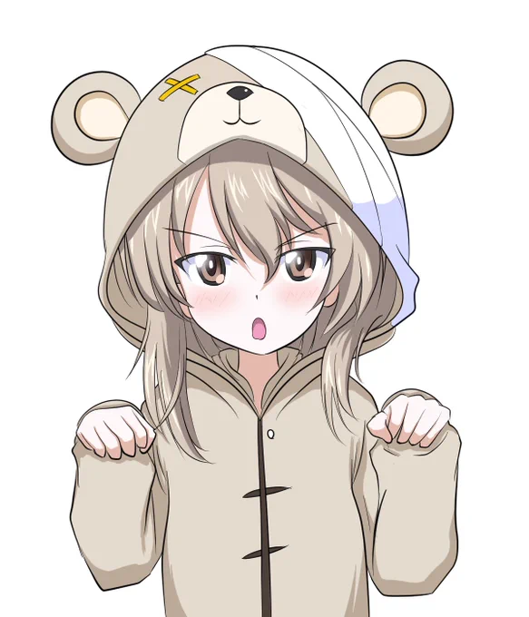#無言で愛里寿ちゃんの絵を上げる 
