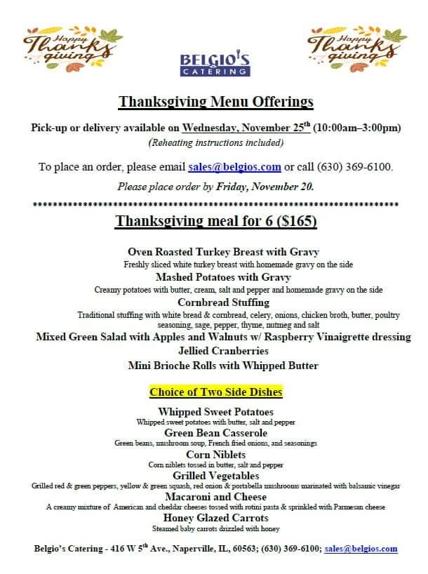 belgio_s's tweet photo. Thanksgiving is 1 WEEK AWAY - TOMORROW IS THE LAST DAY TO order a fully prepared Thanksgiving Dinner from Belgio's Catering

Orders are available for pick up and delivery with reheating instructions on Wednesday November 25th from 10am till 3pm. https://t.co/A2LojKBWbF